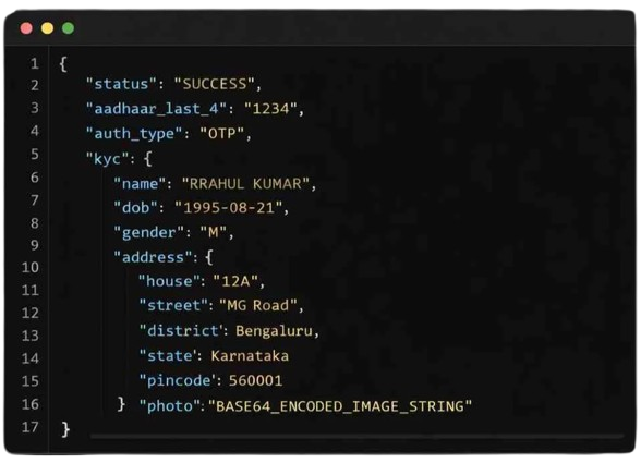 Aadhaar Verification API Services